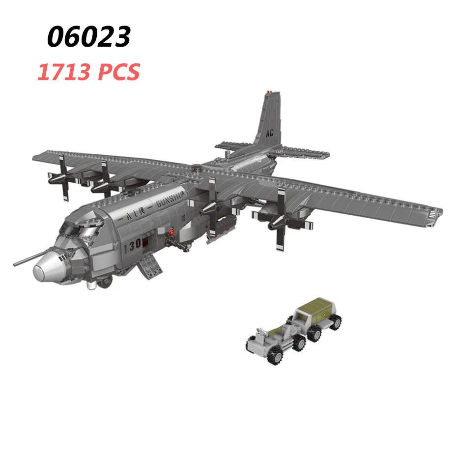 XINGBAO 06021-06026 WW2 Military Battle Series Airplane Tank Helicopter Armored Car Set Building B