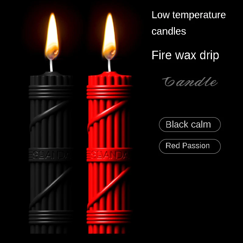 Bdsm Sex Candles Semanda Roman Column Low Temperature Candle SM Props Couple Adult Foreplay Flirting Stimulating Sex Toys