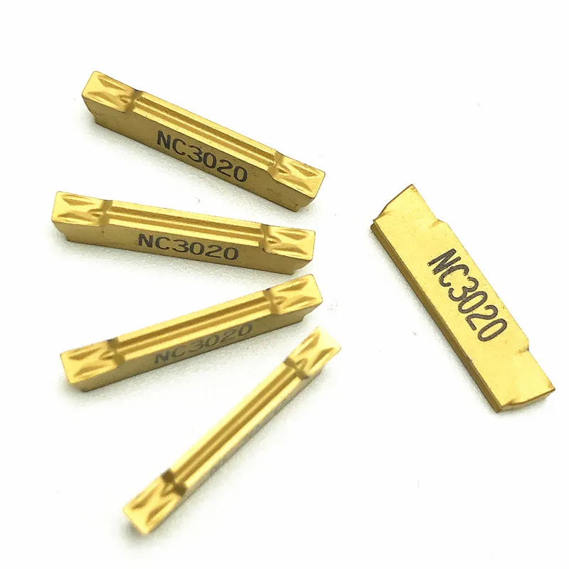 

20PCS MGMN200 G NC3020 Parting and grooving Carbide Insert Turning Tool Turning Milling Cutter CNC Cutting Tool Slot Cutting