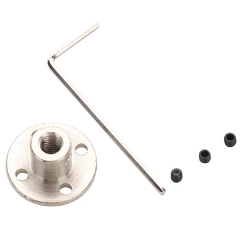 

6mm Rigid Flange Coupling Motor Guide Shaft Coupler Motor Connector For RC Model Motor Accessories