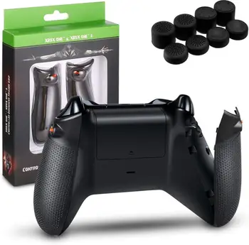 

Trigger Grips for Xbox One Controller Antislip Rear Handles Grip Panel Thumbstick caps for Xbox One, Xbox One S and Xbox One X