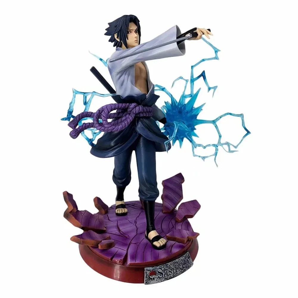 Anime Figures Naruto Uchiha Sasuke PVC Toys Shippuden Chidori Action Figures Sasuke Collection Brinquedos Model Doll Figma Gift