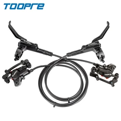 Toopre Bicycle Brake MTB Road Brake Hydraulic Disc Brake Calipers Front Rear 800mm/1450mm Mountain bike Pressure Disc Brake Set