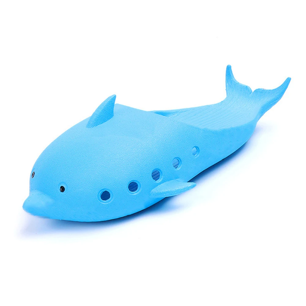 

Children Slippers cartoon beach Shoes young casual summer sandals dolphins Waterproof wear resistant, deodorant PVC non-slip
