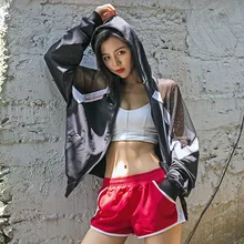 Женская спортивная куртка для бега с рукавами «летучая мышь» быстросохнущая рубашка для бега сетчатые дышащие куртки