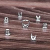 Airbrush Cover Cap Accessory Crown/ Tomahawk/ hollow condensing/distance Shape Air Brush Fan Caps Closed/ Spatter Cap 5
