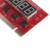 Новый Компьютер PCI POST Card Материнская Плата LED 4-Значный Диагностический Тест PC Analyzer Пластик+Металл Jy23 19 Droship