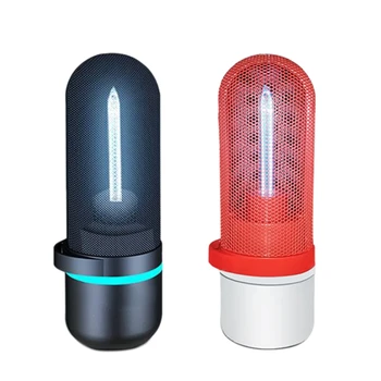 

2 PCS Portable Germicidal UV Disinfection Lamp, Rechargeable Ozone Lights with Purifying Air for Travel