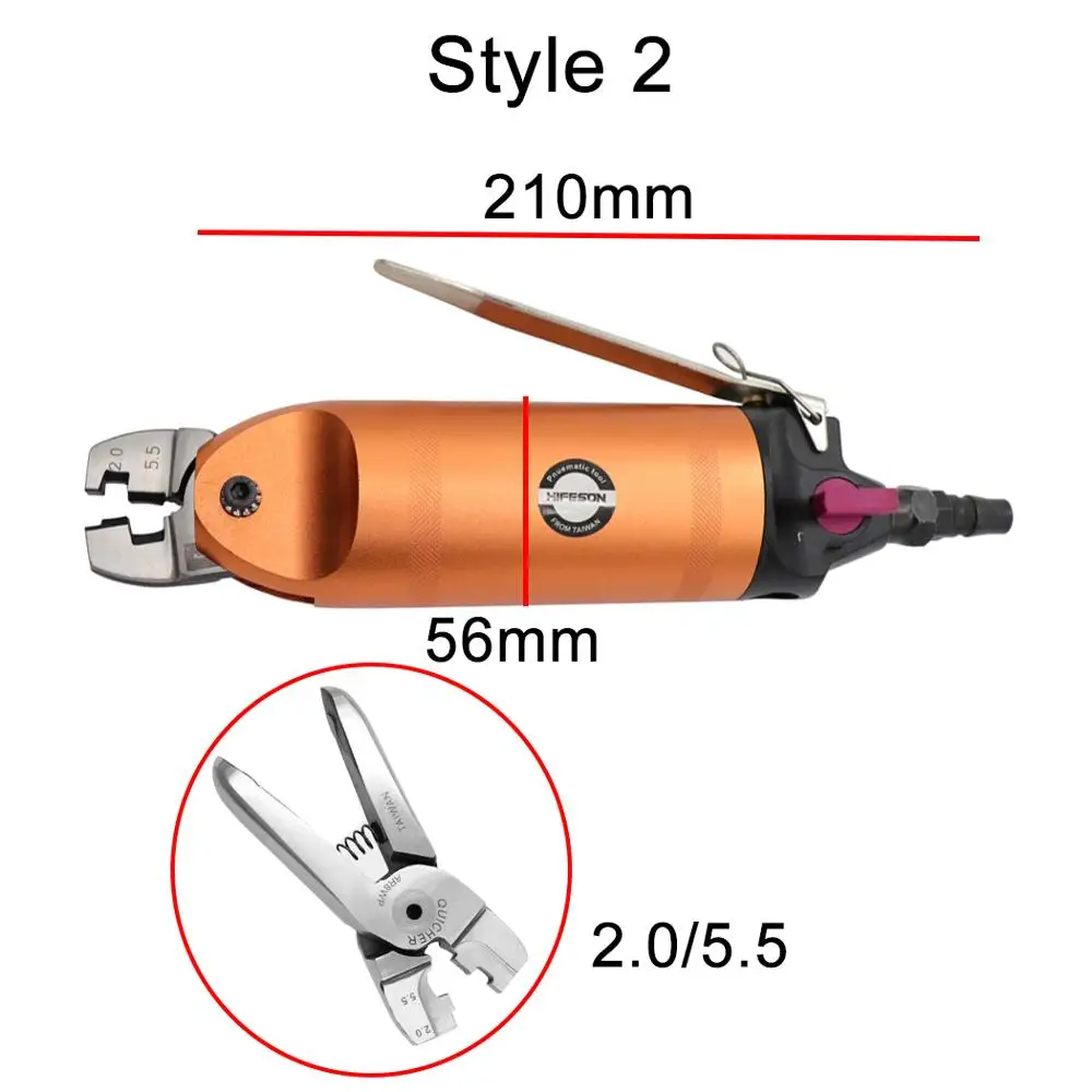 Пневматические пневматические обжимные плоскогубцы Кусачки Ножницы Резак Инструменты Металл для провода соединитель терминал кусачки зажим для деталей корпус режущая головка
