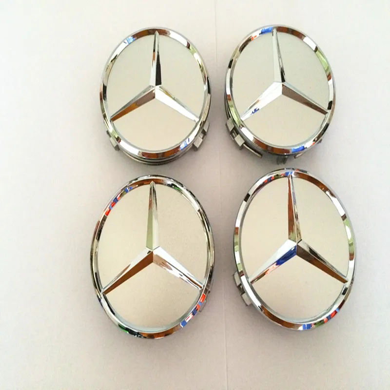 

Suitable for Mercedes Wheel Hub Cover Mercedes Wheel Center Cover Automotive Hub Cover Wheel Hub Cover Silver 75 Mm