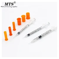 1ml Disposable Plastic Liquid Dispenser Insulin Syringe 3