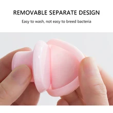 Силиконовая Очищающая щетка в форме капли воды для очистки пор удаления черных точек щетка для мытья лица