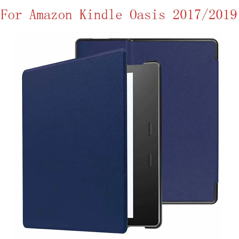 Чехол из искусственной кожи на магнитной застежке для Amazon Kindle Oasis 2017/2019|Чехлы