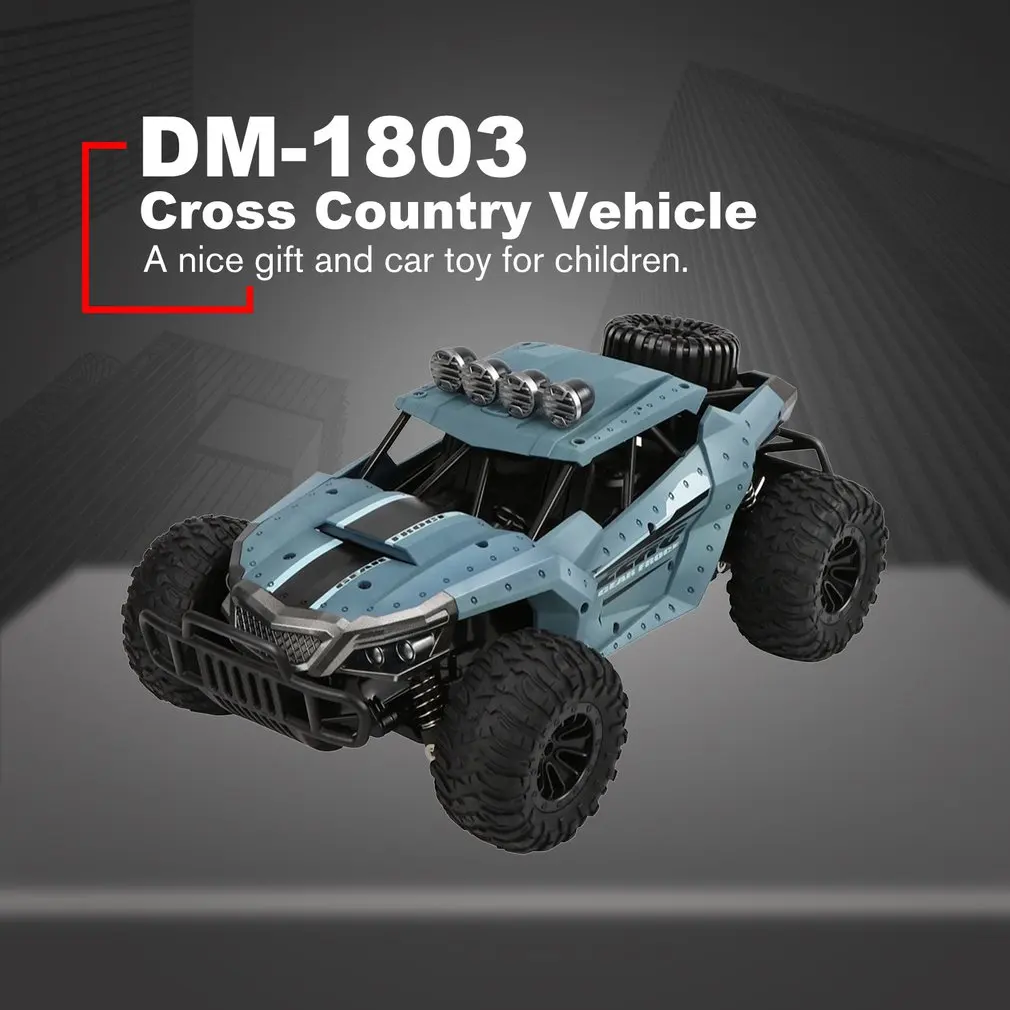 DM-1803 Электрический 4 колесный привод Багги рок 1/16 гусеничный RC автомобиль для спортивный легковой вездеход внедорожный автомобиль игрушки стандартная версия