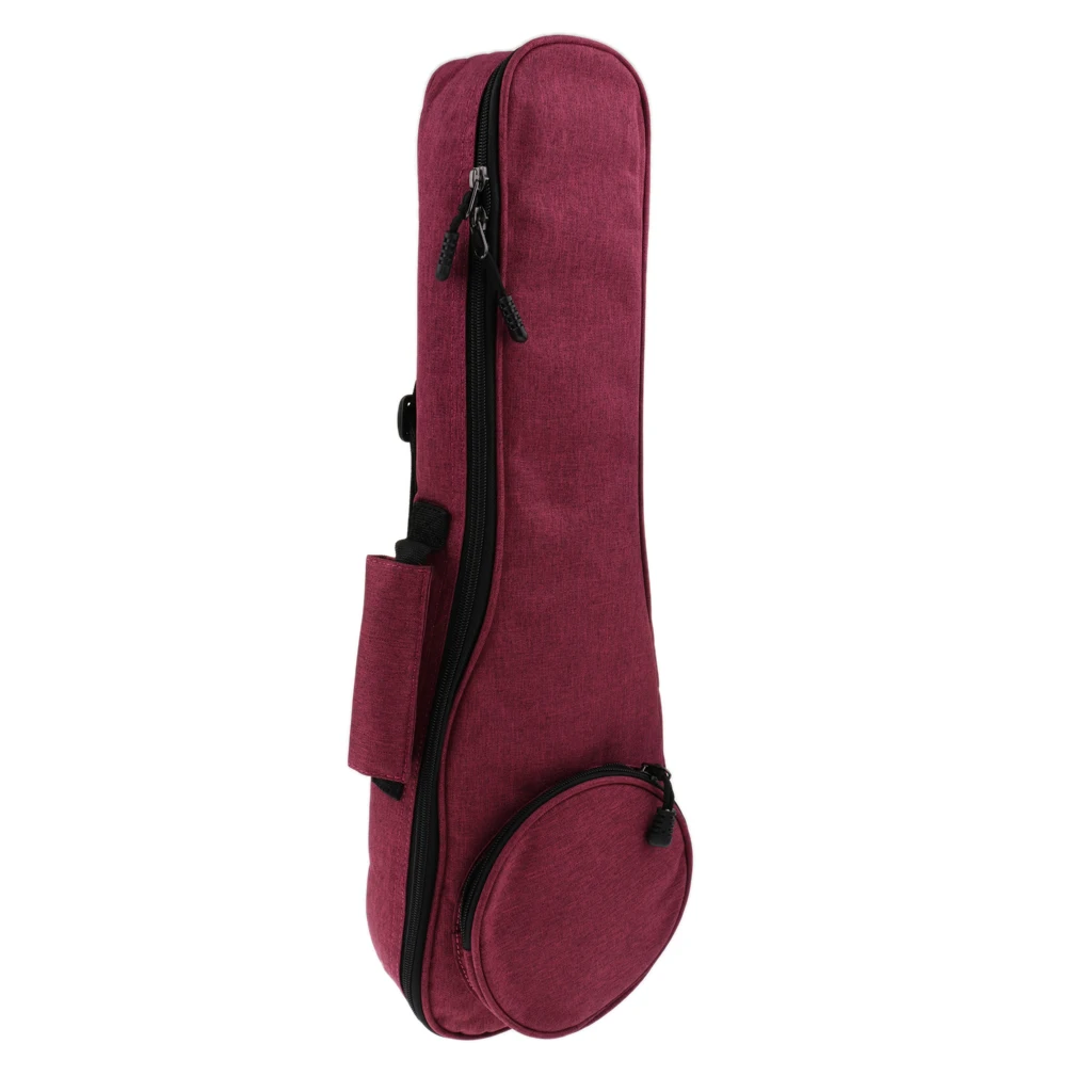 23 24inch Crimson Укулеле Gig Bag Uke чехол для музыкального инструмента аксессуар - Цвет: 23 24inch Crimson