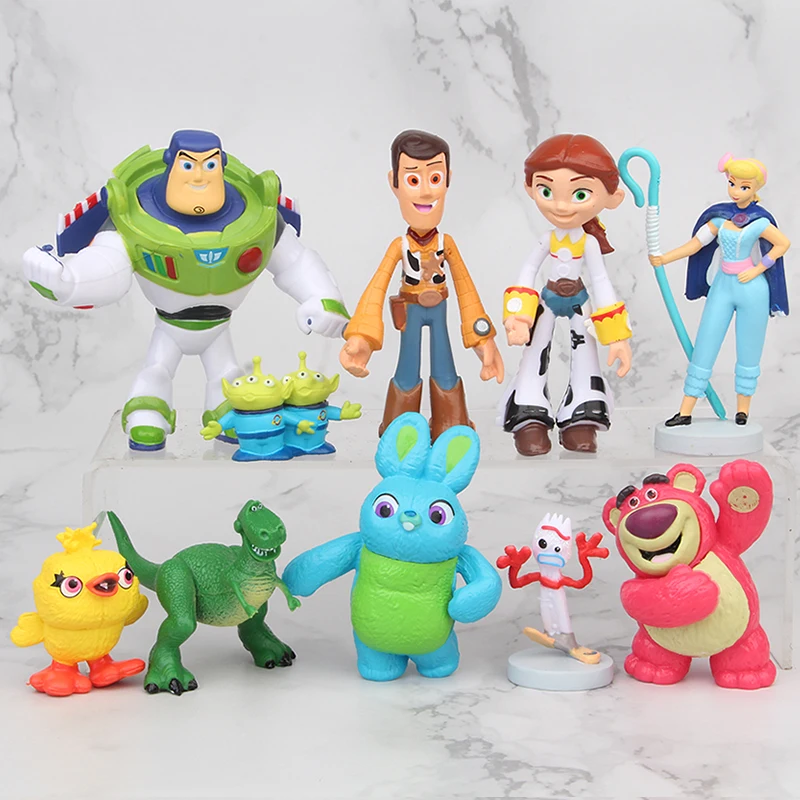 Disney Pixar Toy Story Forky Sounds Figure Bonnie Fork +Cowgirl Jessie Doll  Lot