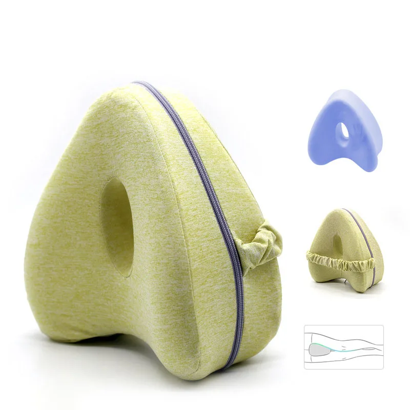 Ортопедическая подушка для сна из пеноматериала с памятью для ног Подушка-держатель для поддержки колена Подушка между ногами для боли в пояснице
