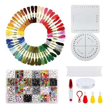 

100 Colors Embroidery Thread String Kit w/Box for Friendship Bracelet Making