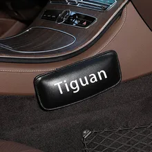 Подушка для ног, автомобильный наколенник для Volkswagen Tiguan, подлокотник для салона, автомобильные аксессуары