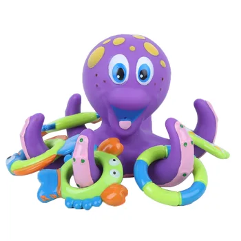 

1pc Children Bath Toys Octopus Bath Game Set Fun Bath Toys Baby Bath Soft Grab Gifts Children Play Toys Dropshipping