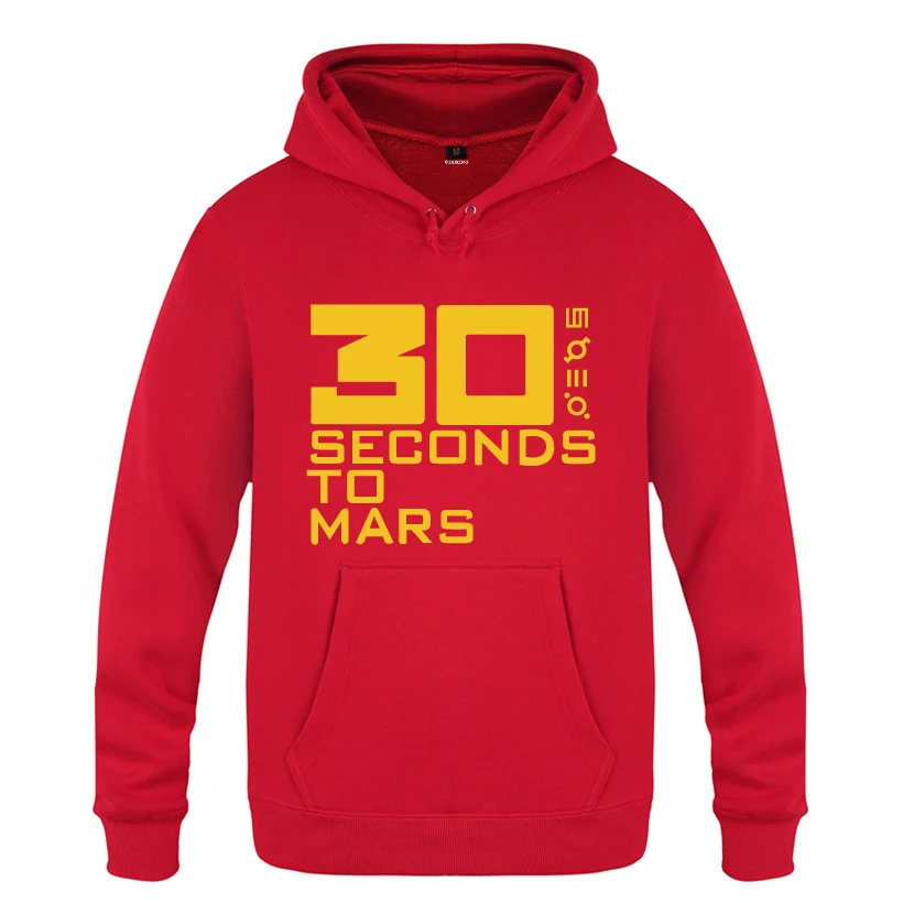 HOY HUAT 30STM 30 Seconds To Mars свитера с логотипами мужские мужские флисовые пуловеры с капюшоном толстовки - Цвет: HOY HUAT