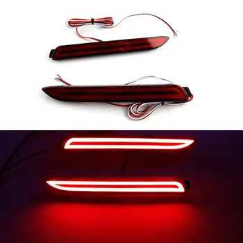 

2x Car LED Rear Bumper Light Reflector For Toyota Camry Reiz Lexus Lexus Auto Brake Stop Lamp Car Accessories Rear Brake Light