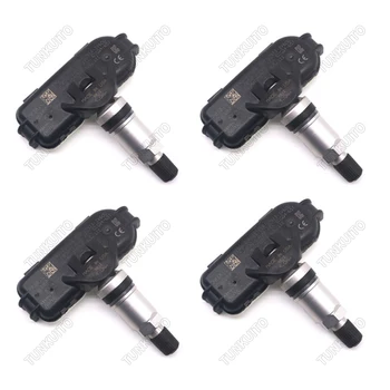 

4PCS/Set Black Tire Pressure Sensor for Hyundai Grandeur [HG] I40 [VF] Kia Rio [UB] 52933-3V600 433MHz ABS+Metal