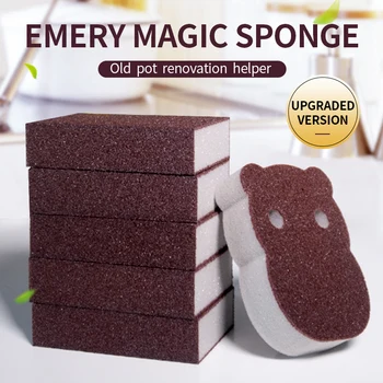 

Magic Sponge Removing Rust Clean Cotton Wipe Cleaner Kitchen Tool Wash Pot Gadgets Kitchen Accessories