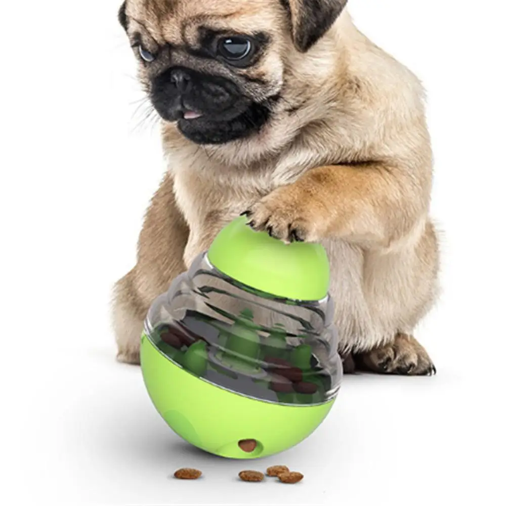 2020 New Pet Dogs Cats Fun Bowl Toy Feeder Dog Feeding Pets Dog Tumbler Leakage Food Ball For Puppy Pet Training Exercise|Dog Toys| - AliExpress