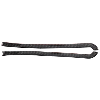 

2 PCS New Carbon Fiber Rearview Mirror Anti-Rub Strips Cover Trim Fit for New Q7 2016-2019