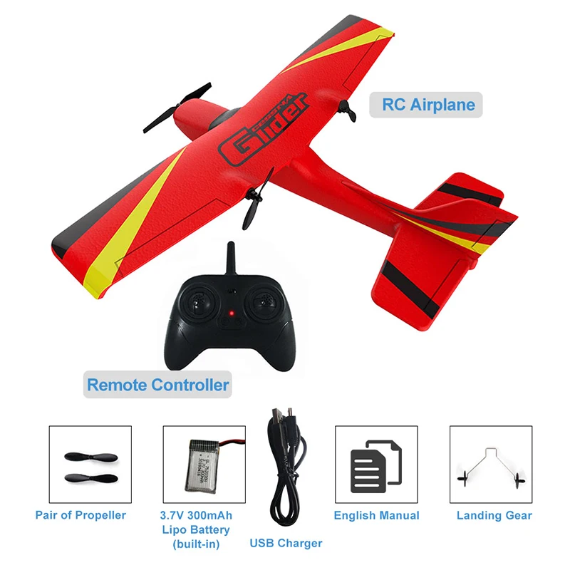 Z50 RC самолет 2 4G беспроводные воздушные самолеты EPP Пена встроенный гироскоп Glider