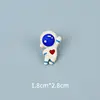 1PCS Fashion Astronaut Small Brooch Rocket Cartoon Badges Cute Moon For Clothing T-shirt Clothing Accessories 5