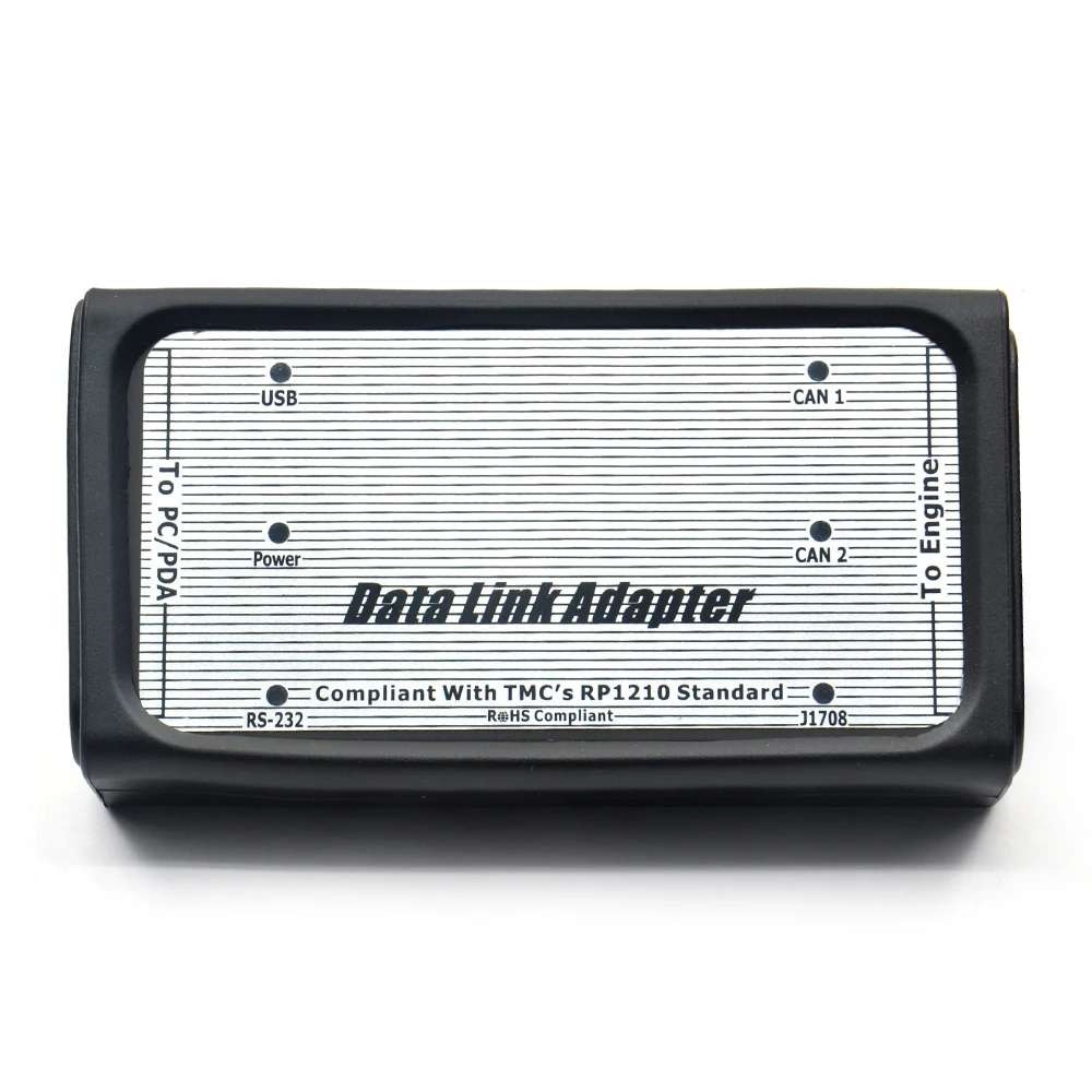 INLINE 6 Data Link Adapter Heavy Duty Diagnostic Tool Scanner Full 8 cable Truck Diagnostic interface inline6