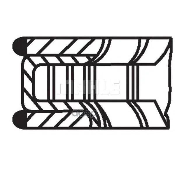 Комплект Поршневых Колец Mahle/Knecht 081rs001040n2 Mahle/Knecht арт. 081RS001040N2