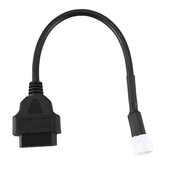 1 шт. черный 3 Pin OBD2 повреждения кабеля сканер штрих-кода диагностический кабель пластик, Yamaha, X-MAX N-MAX MT-125 1 шт. черный 3 Pin OBD2 повреждения кабеля сканер штрих-кода диагностический кабель пластик, Yamaha, X-MAX N-MAX MT-125