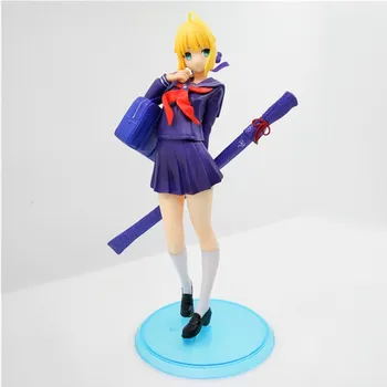 

Destiny's Night Series Arturia Pendragon School Uniforms Beauty Saba GK Statue PVC Action Figure Collection Model Toy A32