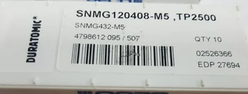 

10PCS CARBIDE INSERT SNMG120408-M5 TP2500