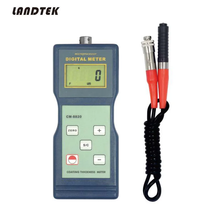

F Type CM-8820 Coating Thickness Meter Digital Metal Painting Thickness Tester Measuring range 0-2000um