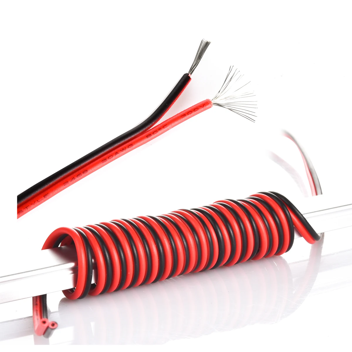 fio elétrico, String Connect, 12V, 24V, 2x0.5mm,