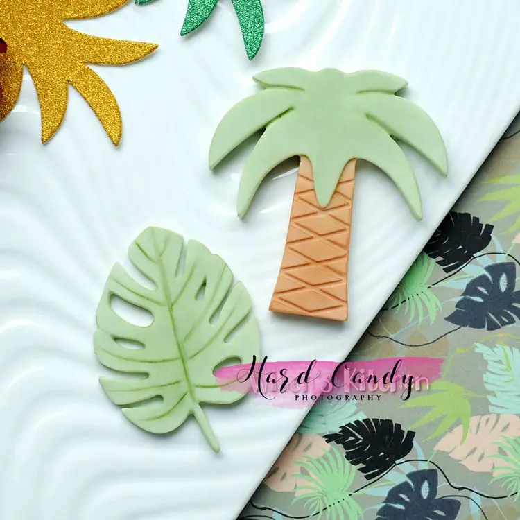 1 шт. ananas Melon noix de coco arbre кактус gâteau moule gomme pâte pour cuisson outil bricolage Sugarcraft decorat|Товары для