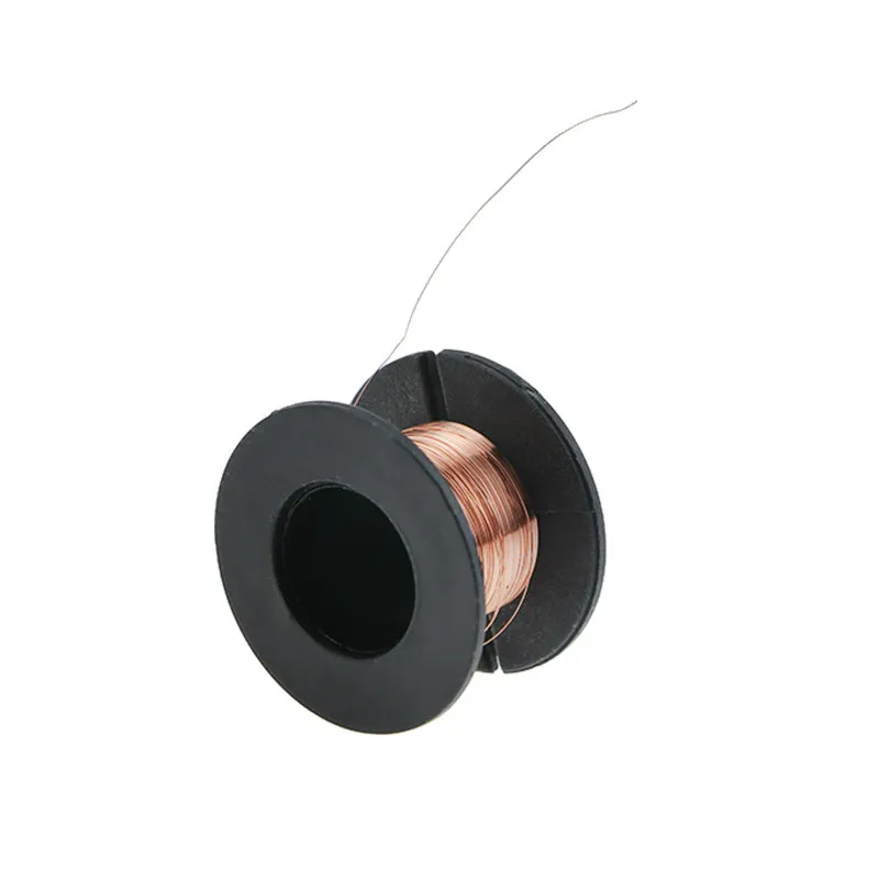 

1 Pcs High Quality 0.1MM Copper Soldering Solder PPA Enamelled Repair Reel Wire Fly Line 0.1MM Copper Solder Wire