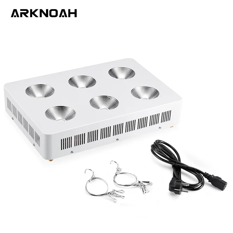 ARKNOAH 1200 Вт COB полный спектр лампы для выращивания с УФ ИК для выращивания палаток роста растений с помощью Veg и Bloom канала для растений