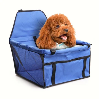 

Travel Dog Car Seat Cover Folding Hammock Pet Carriers Bag Carrying For Cats Dogs Transportin Perro Autostoel Hond
