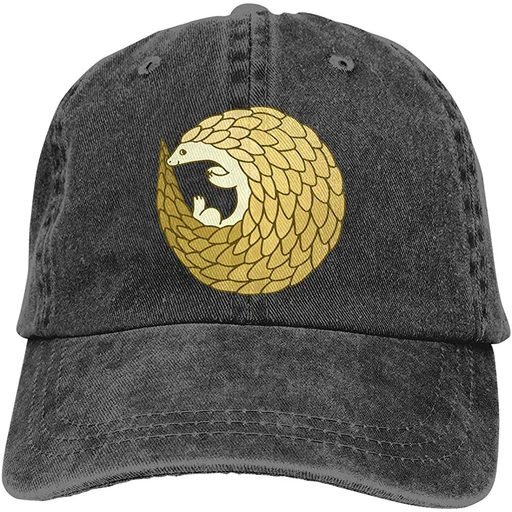 Pangolin унисекс, джинсовая бейсболка с эффектом потертости, Спортивная Кепка, регулируемая задняя застежка, Кепка-Дальнобойщик