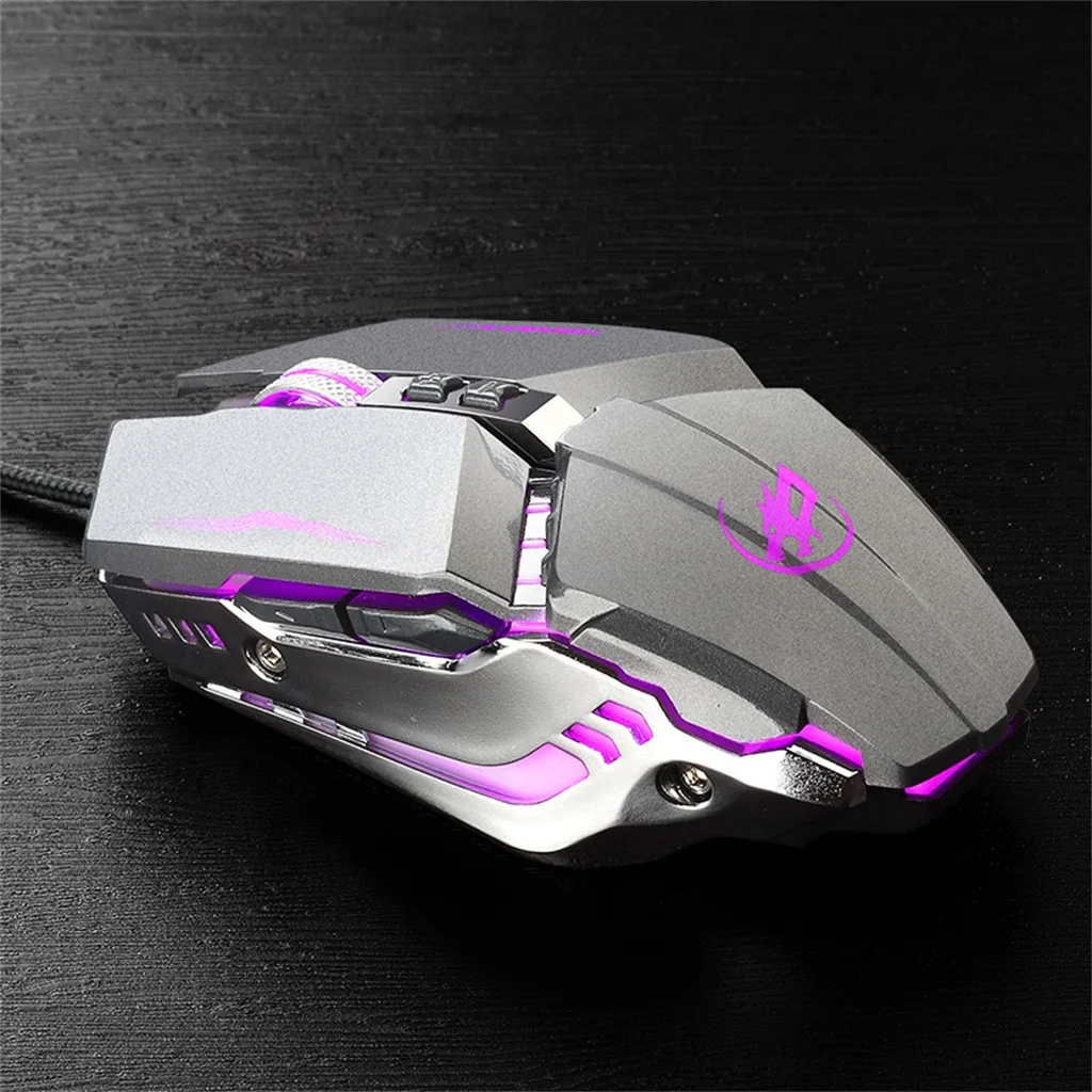 GARPRIE Беспроводная компьютерная игровая мышь проводная USB Эргономичный дизайн