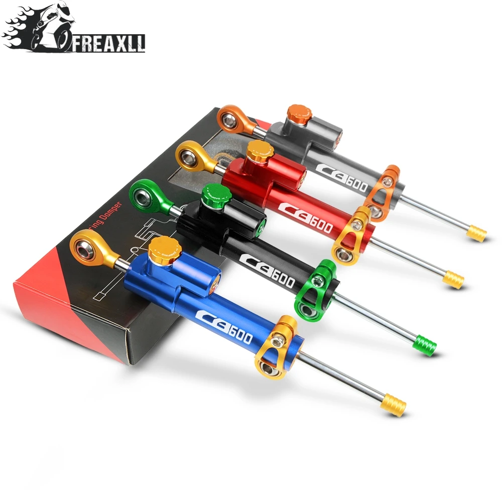 Moto CNC Motorcycle Steering Damper Stabilizer Linear Reversed Safety Control Over For Honda CBR 600 F2 F3 F4 F4i 1991-1999 2000