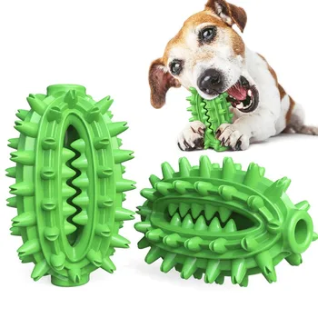 

Pet Dog Teeth Chewing Teeth Stick Toothbrush Toy Single Cactus Pets Dog Cat Puppy Chew Tooth Cleaning Toys New