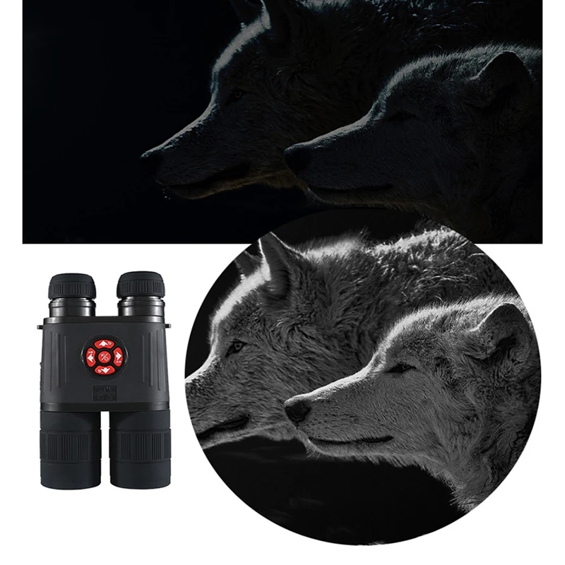 

DE-300 HD IR Binoculars 1080P 5MP Digital Night Vision Camera Video Hunting Telescope with GPS 3Mode Outdoor