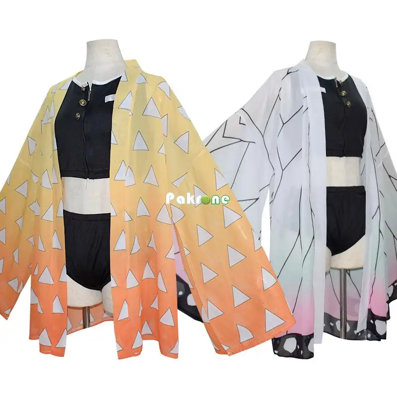 

Kimetsu no Yaiba Cosplay Costume Swimsuit Summer Kimono Bathing Suit