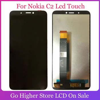

For Nokia C2 LCD Display Touch Screen Digitizer Assembly Phone Repair Part Free Tools